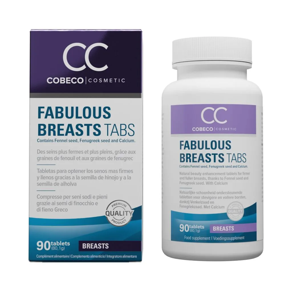 Cobeco Pharma - Fabulous Breasts Roze (90 tabletten)