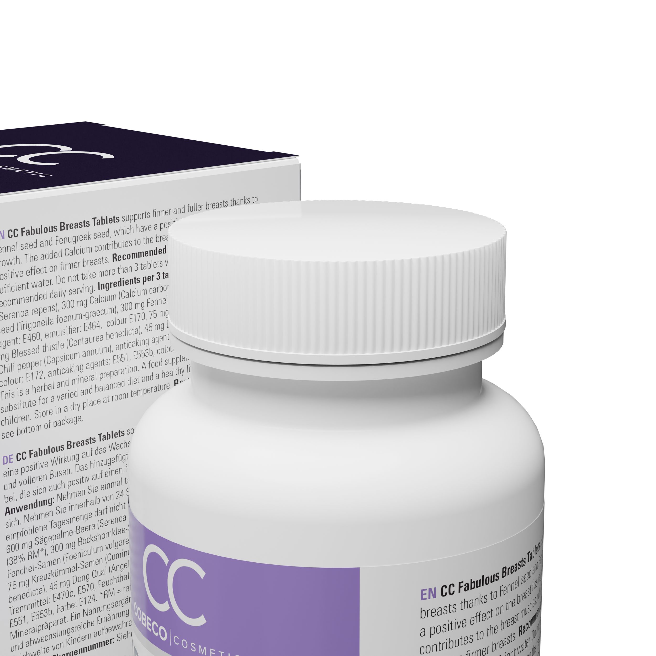 Cobeco Pharma - Fabulous Breasts Roze (90 tabletten)