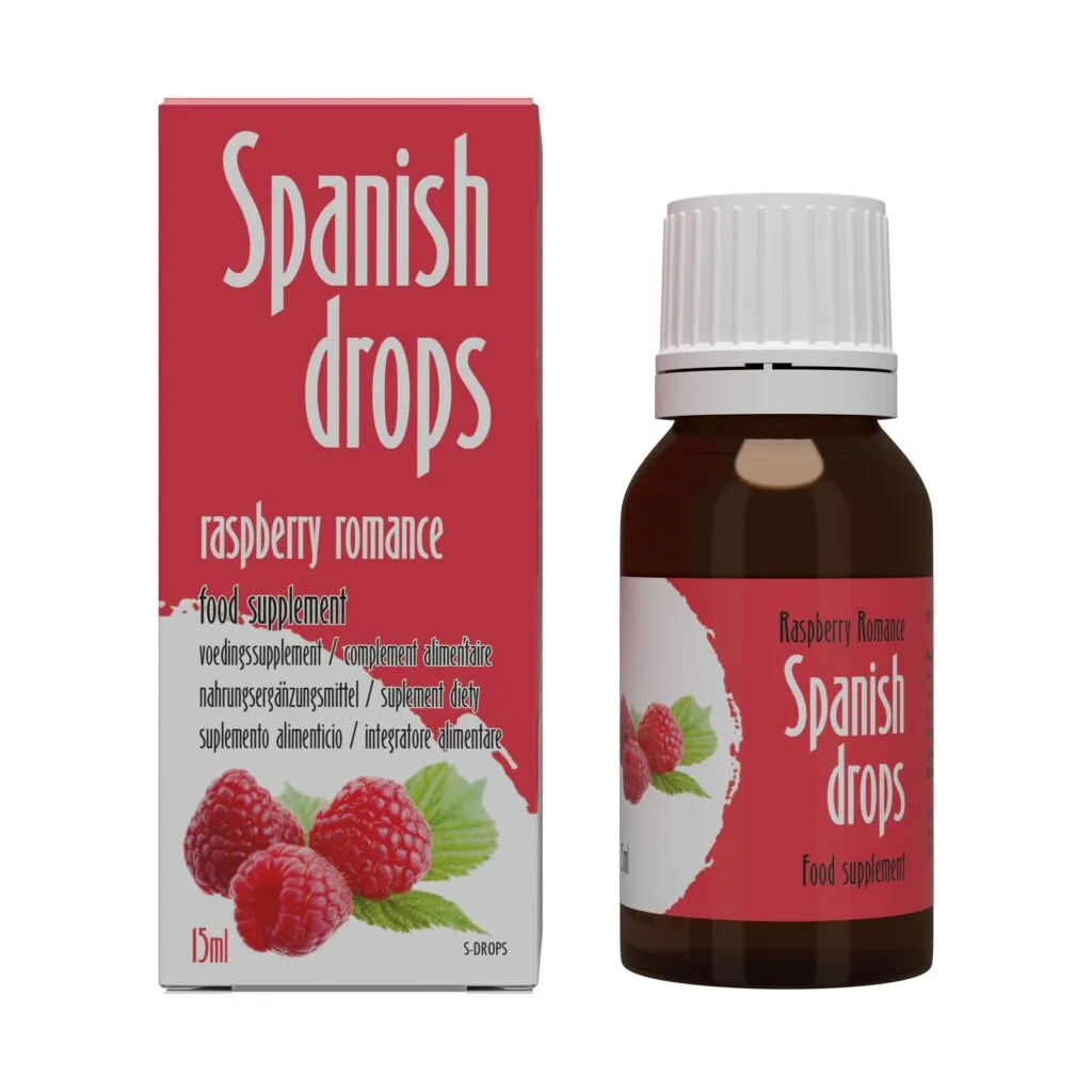 Cobeco Pharma - Spanish Drops Raspberry Romance  (15 ml)