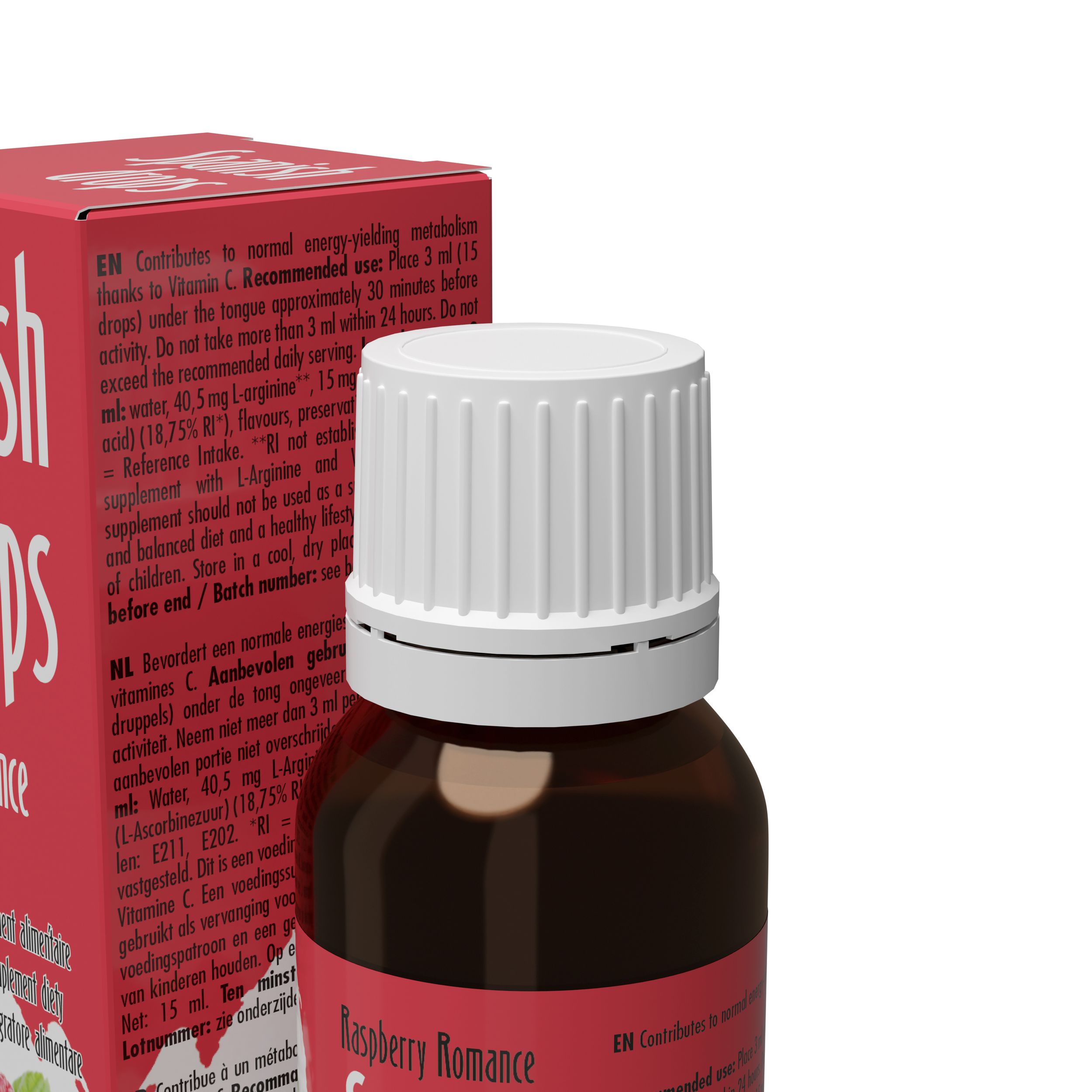 Cobeco Pharma - Spanish Drops Raspberry Romance  (15 ml)