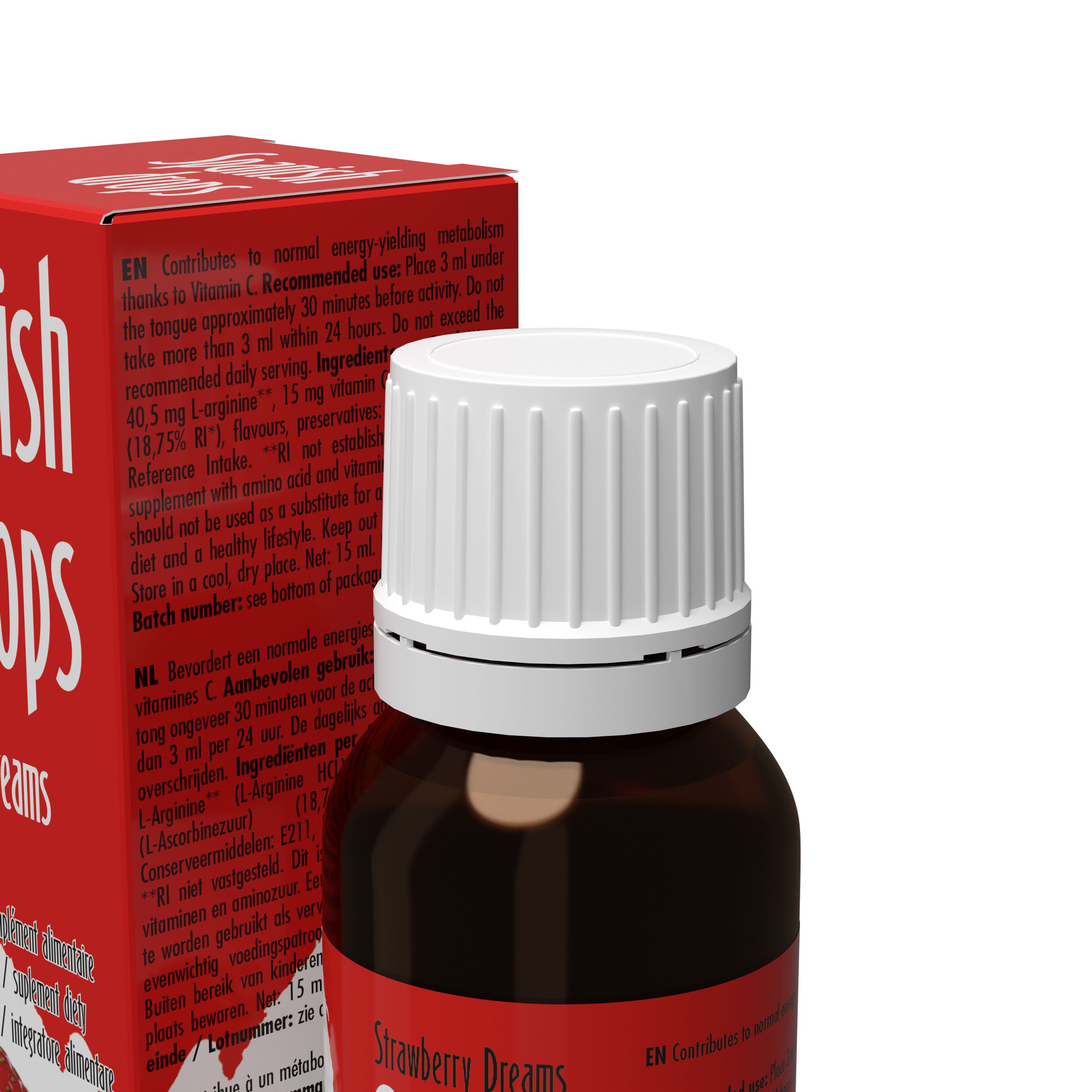 Cobeco Pharma - Spanish Drops Strawberry Dreams  (15 ml)