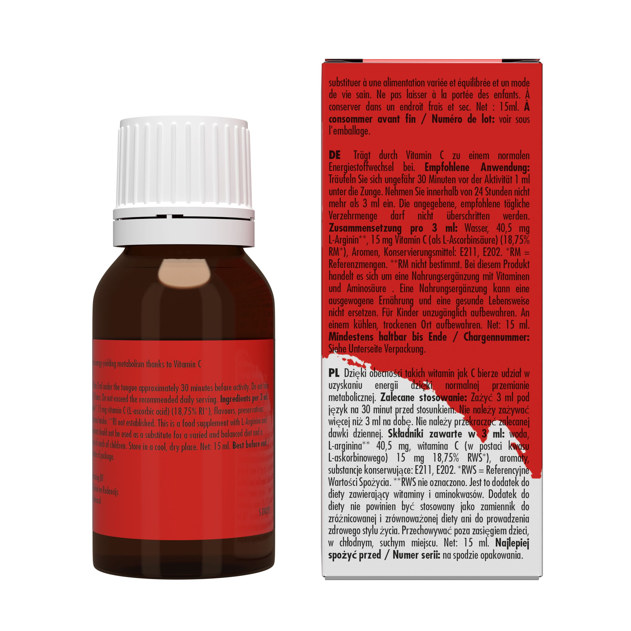 Cobeco Pharma - Spanish Drops Strawberry Dreams  (15 ml) - image 2