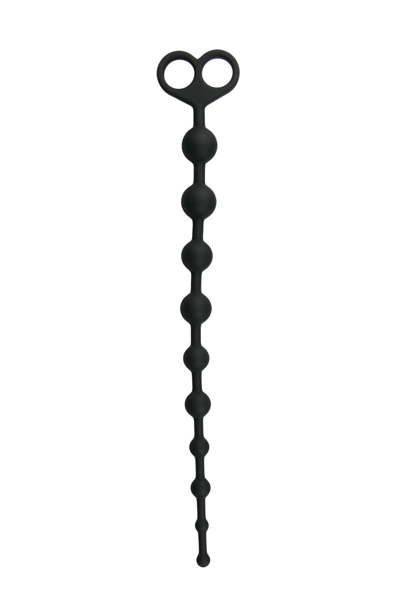 Easytoys Anal Collection - Long Anal Beads Zwart (1 stuk)