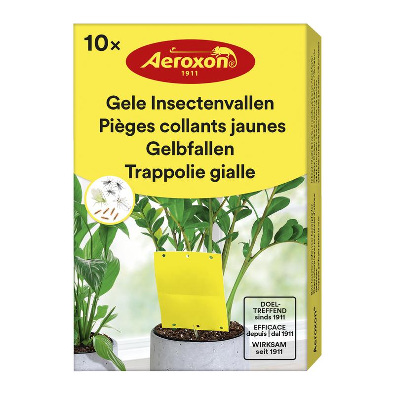 Aeroxon Gele Insectenvallen (10 stuks)