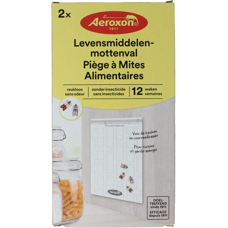 Aeroxon Levensmiddelenmottenval (2 stuks)