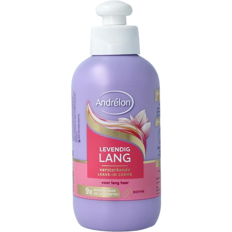 Andrelon Leave-in Creme Levendig Lang (200 ml)