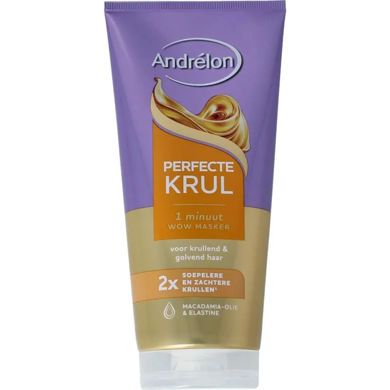Andrelon Masker 1 Minuut Perfecte Krul (180 ml)