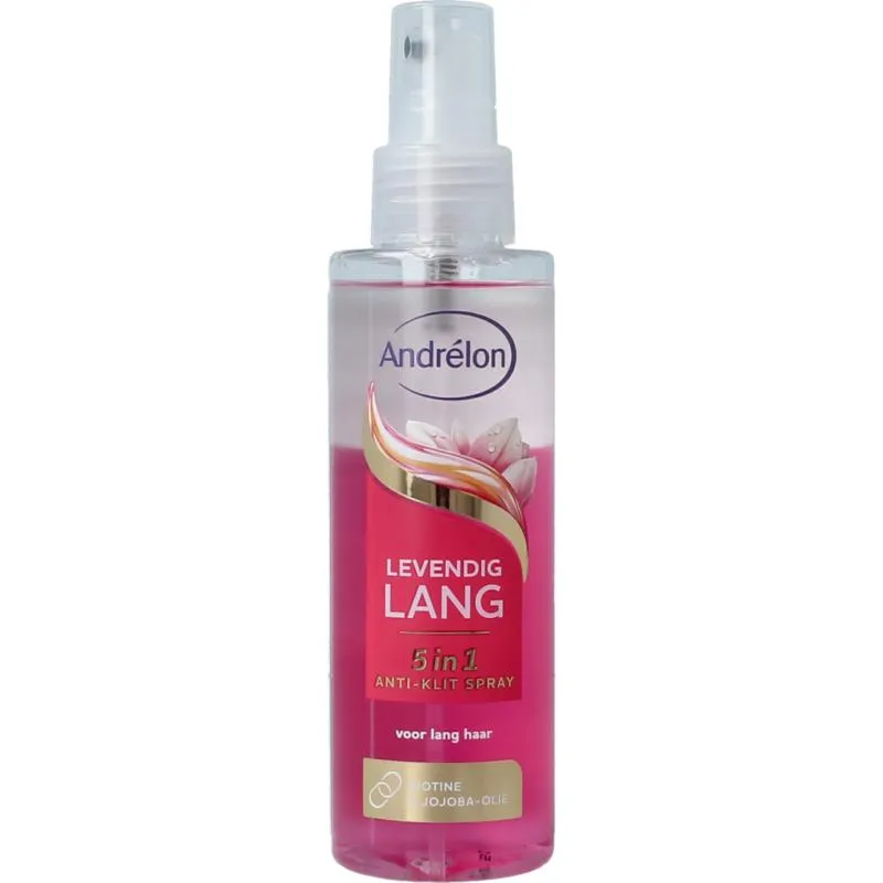 Andrelon Anti Klit Spray Levendig Lang 5 In1 (150 ml)