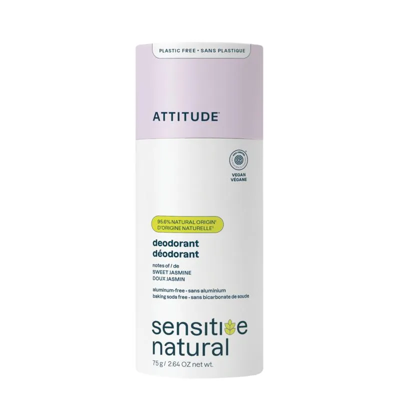 Attitude Deodorant Baksoda Vrij Zoete Jasmijn Super Leaves (75 gr)