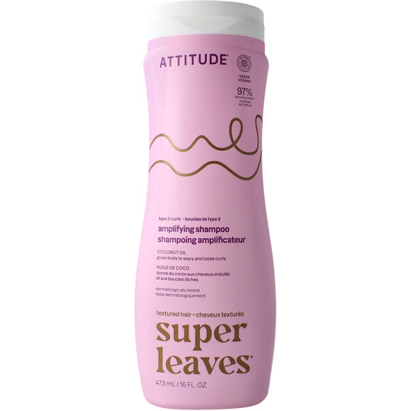Attitude Shampoo Coconut Oil Curl Amplifying Type 2 (473 ml)