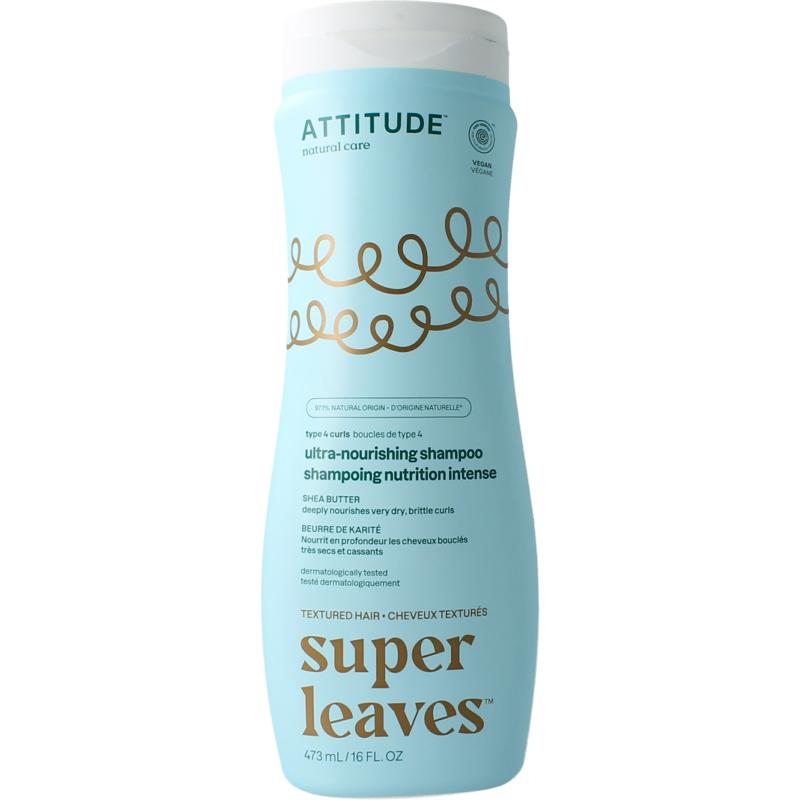 Attitude Shampoo Shea Butter Curl Ultra Nourishing Type 4 (473 ml)