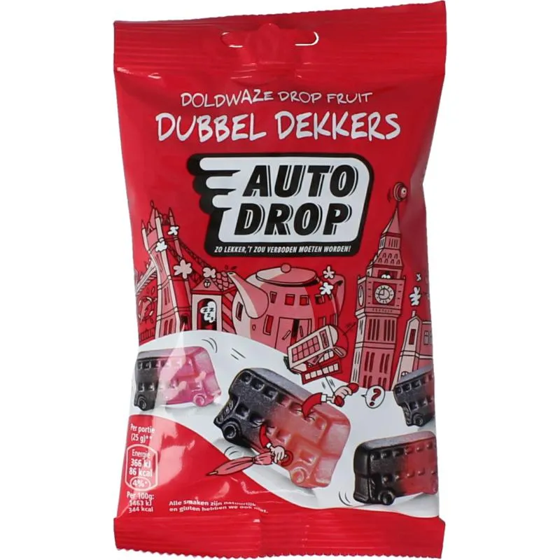 Autodrop Dubbeldekkers (85 gr)