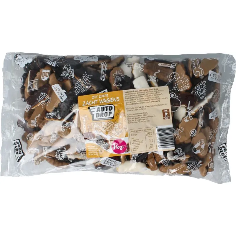 Autodrop Zacht Wagens (1000 gr)