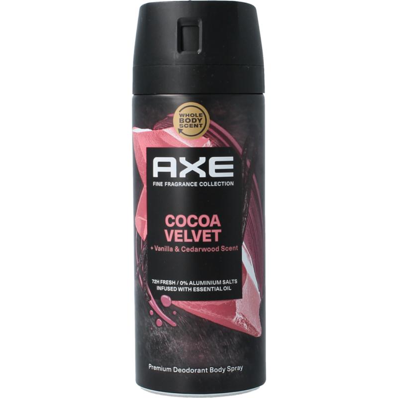 Axe Deodorant Bodyspray Cocoa Velvet (150 ml)