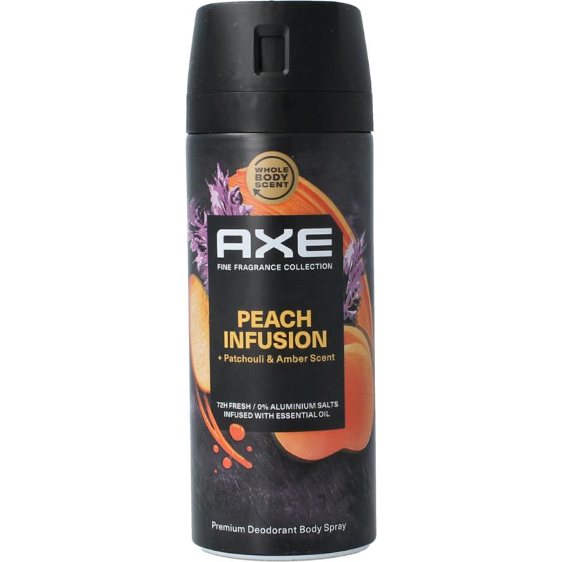 Axe Deodorant Bodyspray Peach Infusion (150 ml)