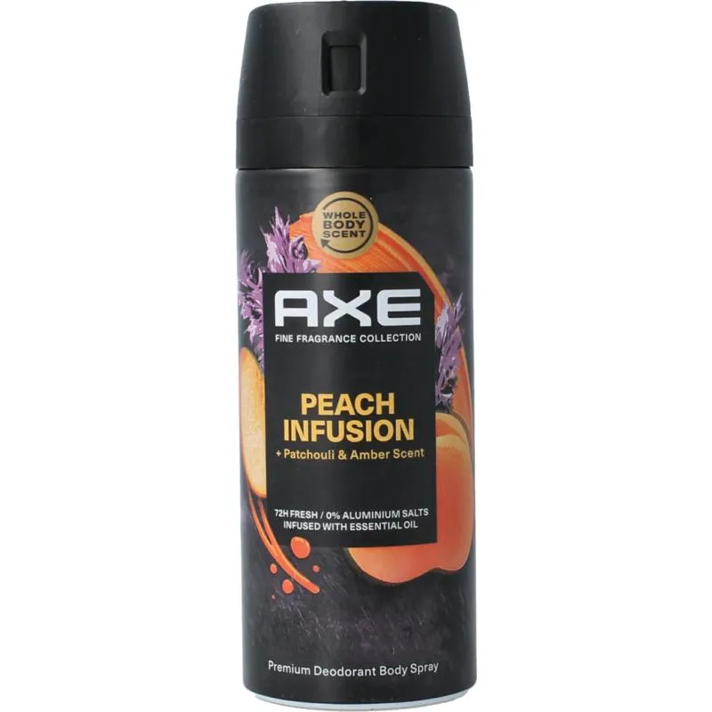 Axe Deodorant Bodyspray Peach Infusion (150 ml)