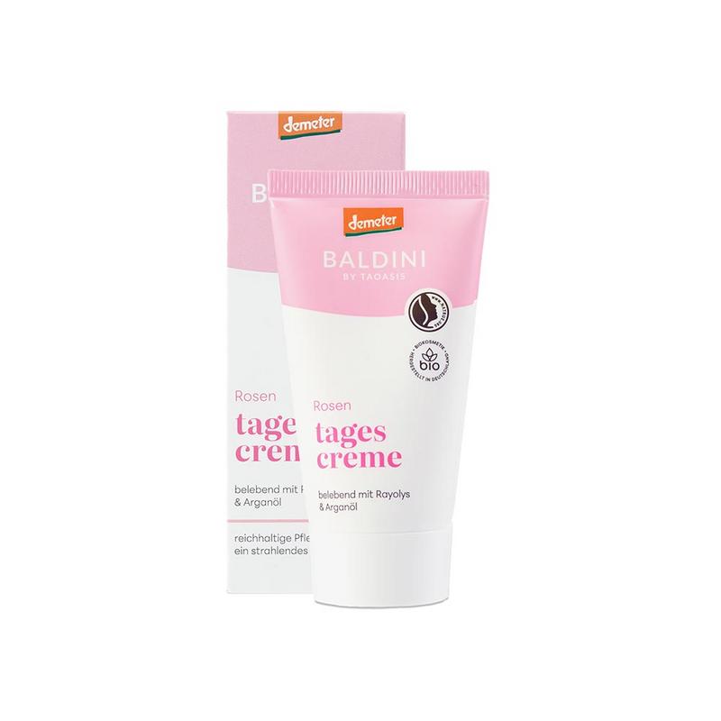 Baldini Dagcreme Rijk Rose Demeter (50 ml)