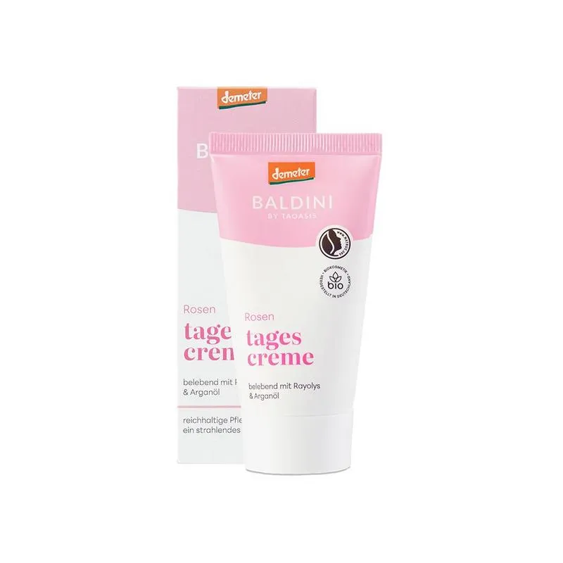Baldini Dagcreme Rijk Rose Demeter (50 ml)