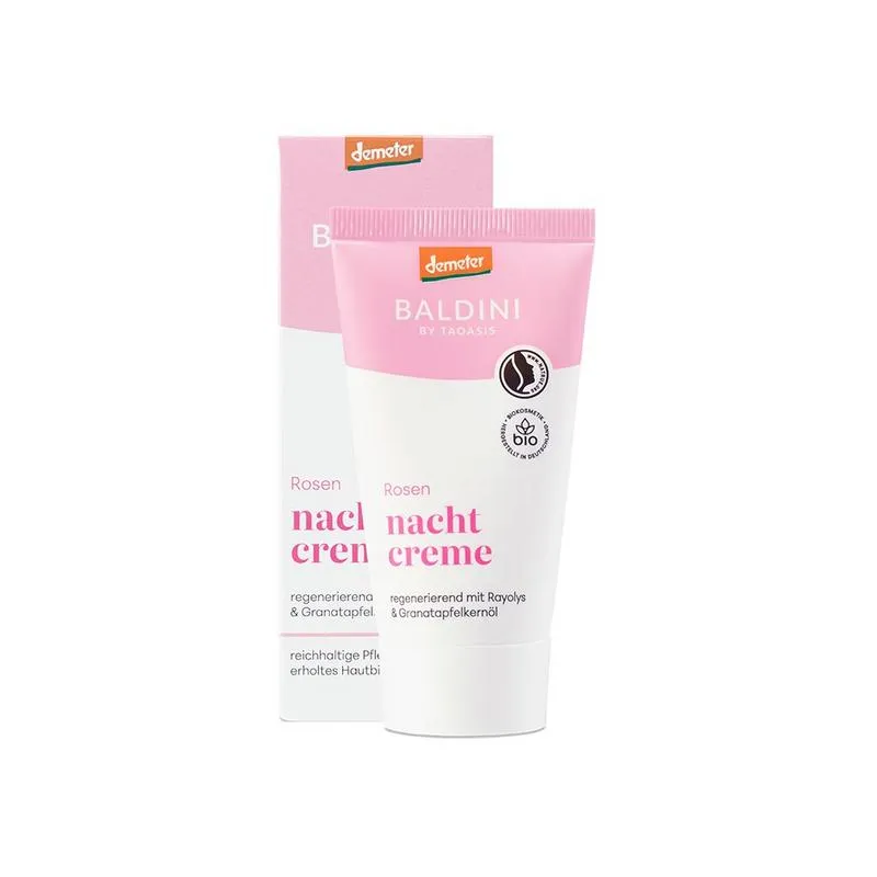 Baldini Nachtcreme Rijk Rose Demeter (50 ml)