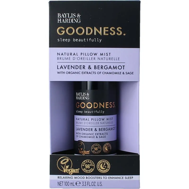 Baylis & Harding Goodness Sleep Pillow Mist Lavender & Bergamot (100 ml)