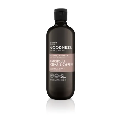 Baylis & Harding Goodness Men Showergel Patchouli, Cedar & Cypress (500 ml)