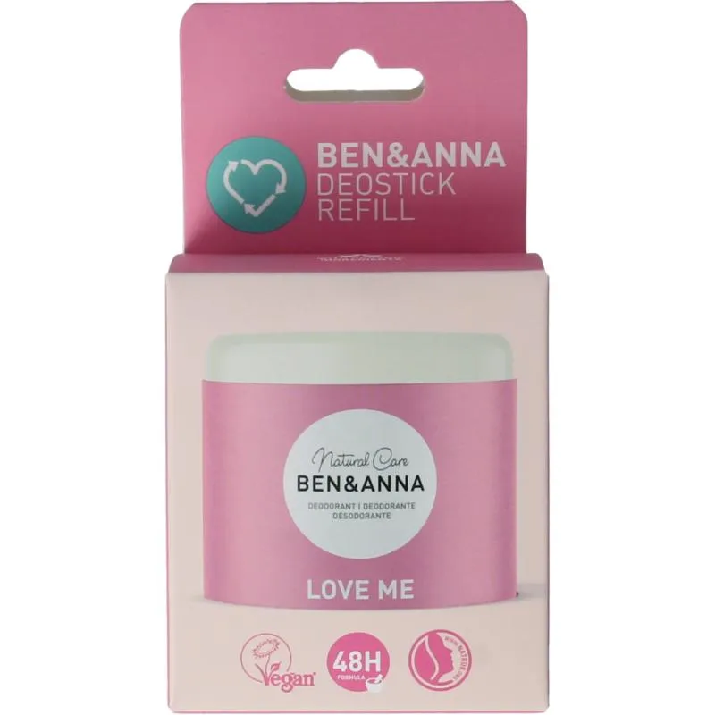 Ben & Anna Deostick Love Me Navulling (40 gr)