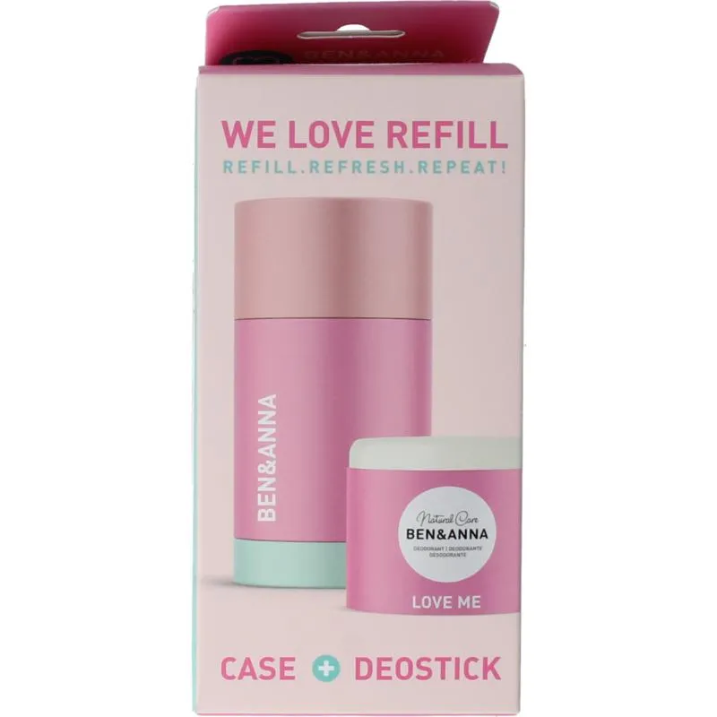Ben & Anna Deostick Love Me Case en Refill (40 gr)
