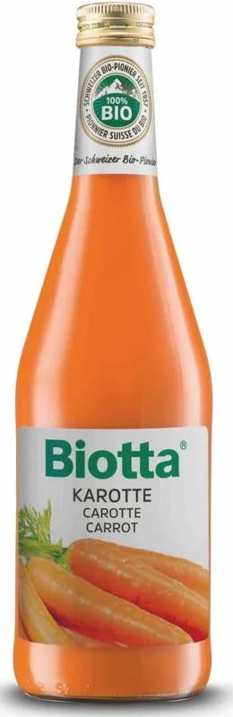Biotta Wortelsap Bio (500 ml)