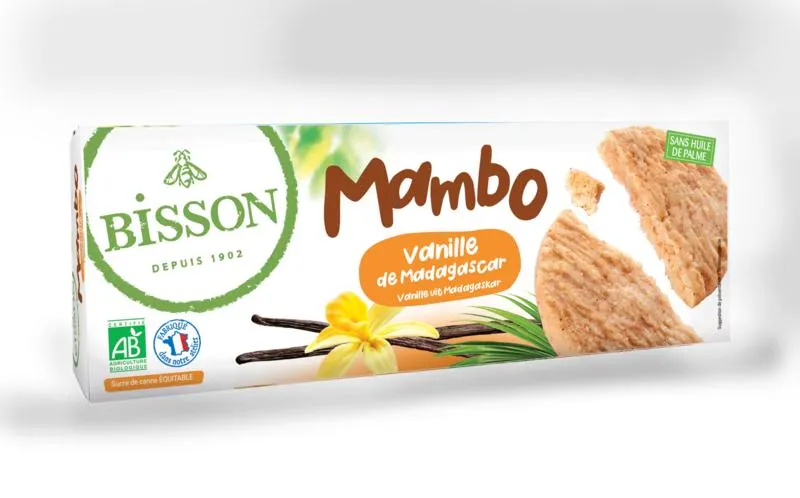 Bisson Mambo Koekjes Madagaskarvanille Bio (175 gr)