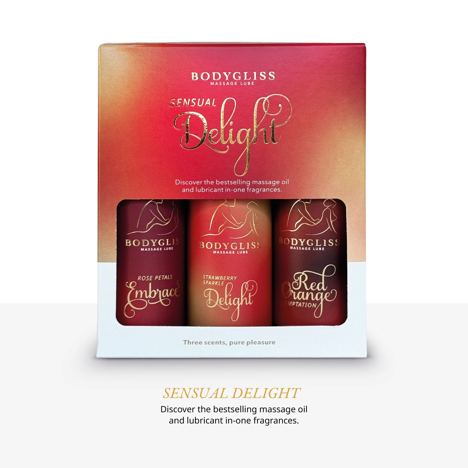 Bodygliss Sensual Delight Three-pack Travel Edition (150 ml) - image 2