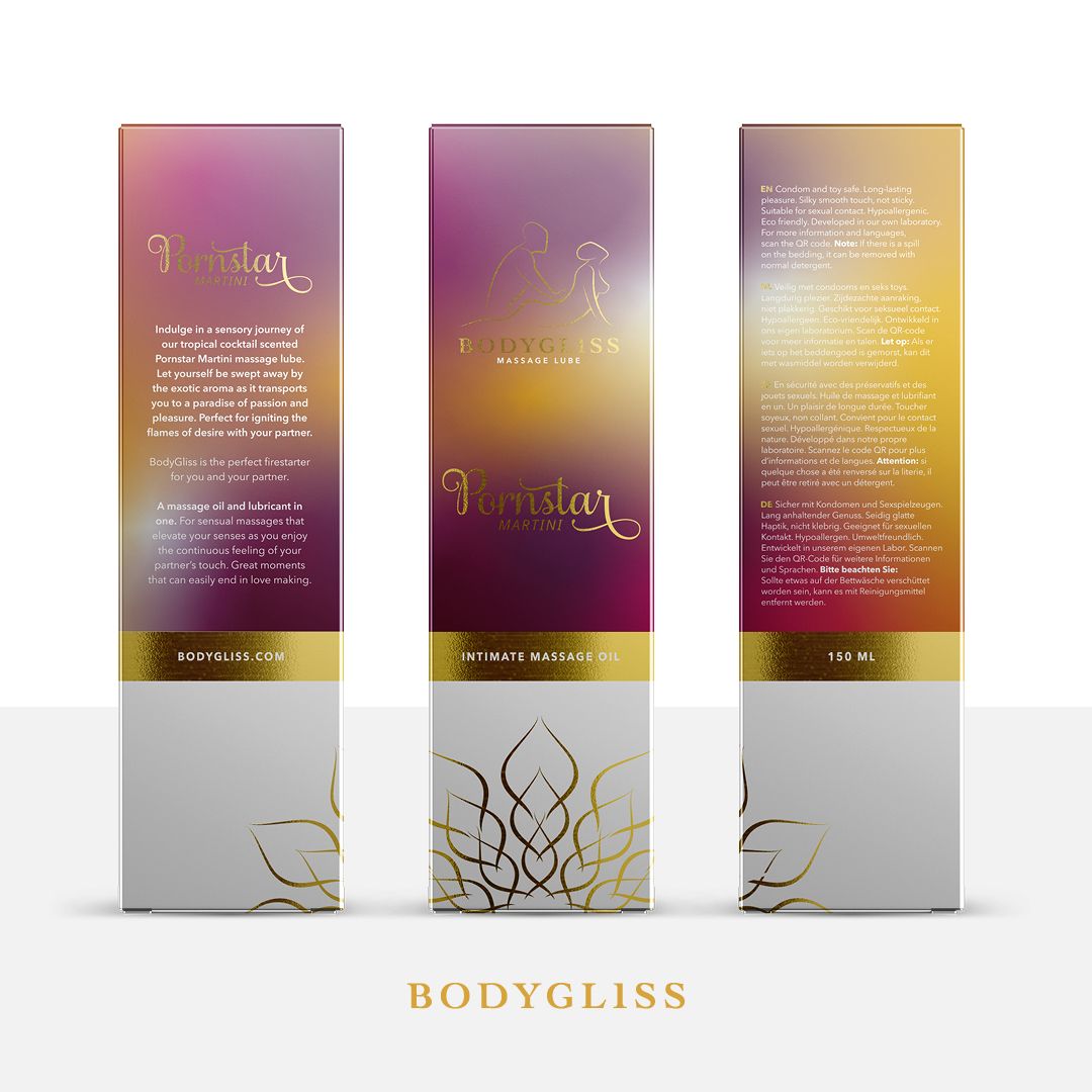 Bodygliss Massage Olie/glijmiddel Pornstar Martini (150 ml) - image 2