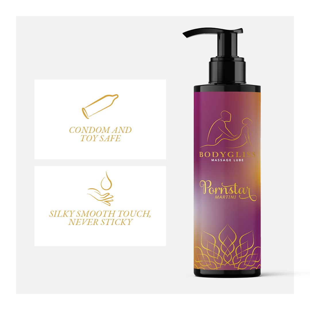 Bodygliss Massage Olie/glijmiddel Pornstar Martini (150 ml) - image 4