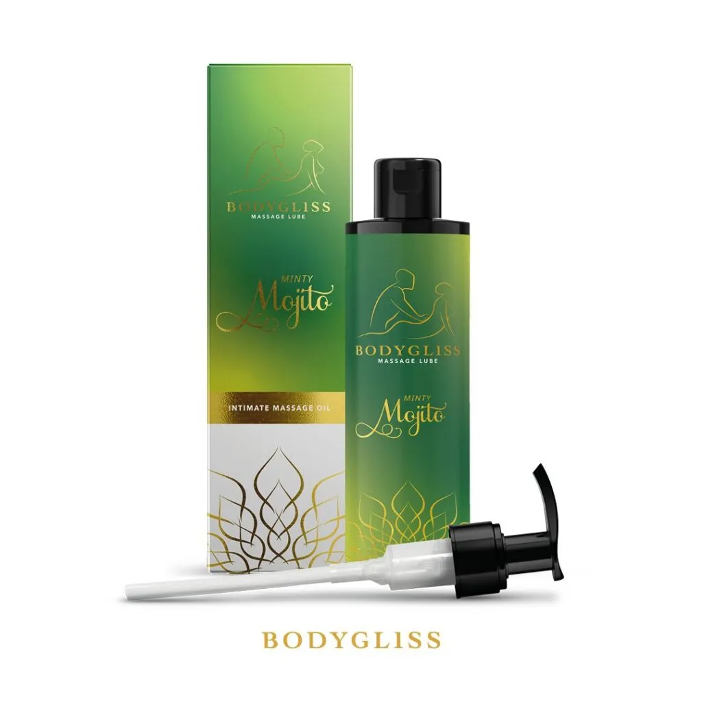 Bodygliss Massage Olie/glijmiddel Minty Mojito (150 ml)