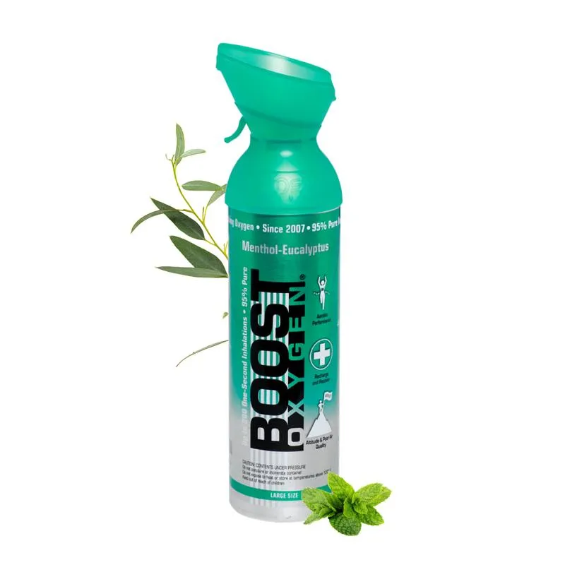 Boost Oxygen Menthol Eucalyptus (9000 ml)