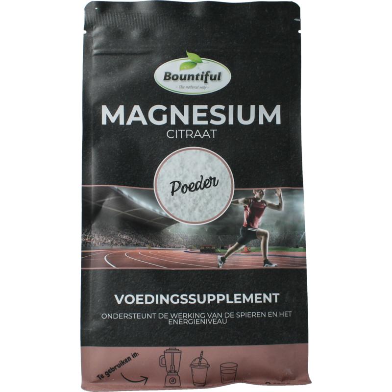 Bountiful Magnesium Citraat Poeder (500 gr)