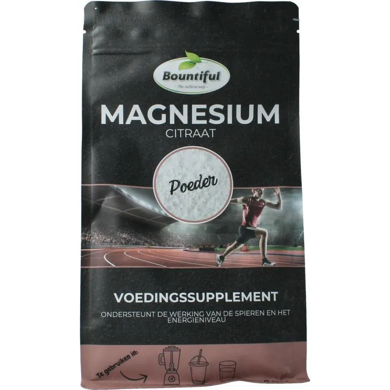 Bountiful Magnesium Citraat Poeder (500 gr)