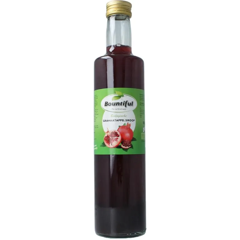 Bountiful Granaatappel Siroop Bio (500 ml)