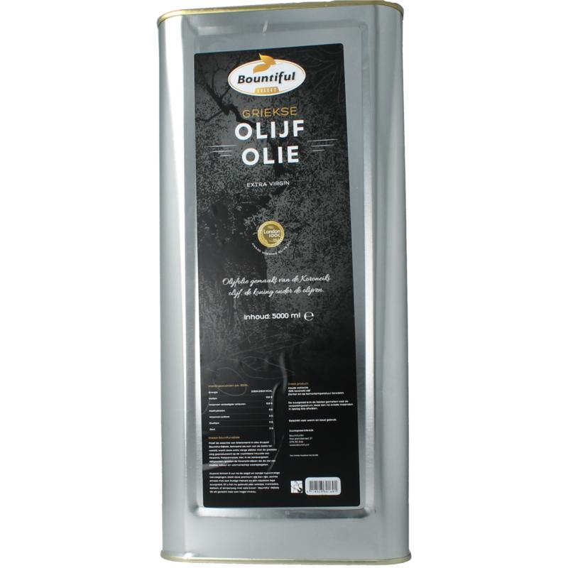 Bountiful Griekse Olijfolie Select Blik (5000 ml)