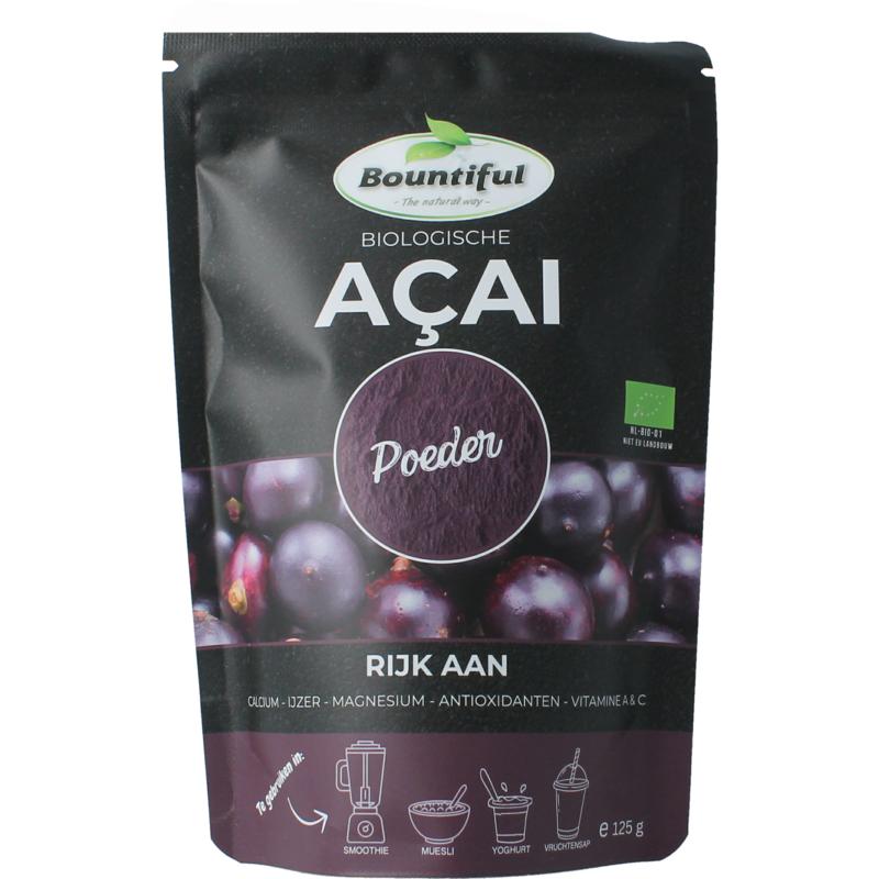Bountiful Acai Poeder Bio (125 gr)
