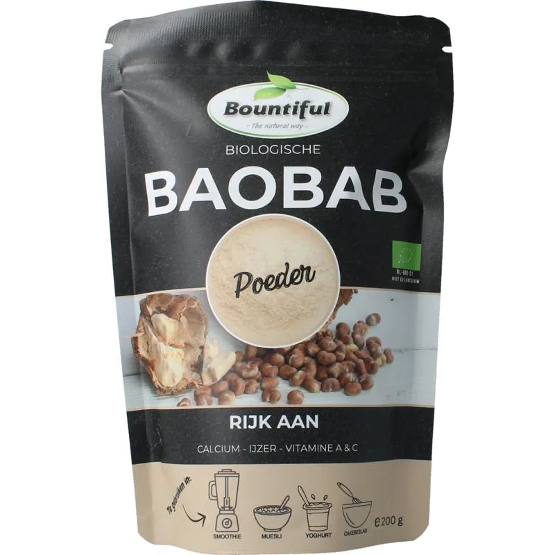 Bountiful Baobab Poeder Bio (200 gr)