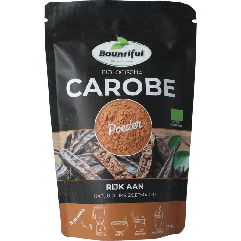 Bountiful Carobe Poeder Bio (200 gr)