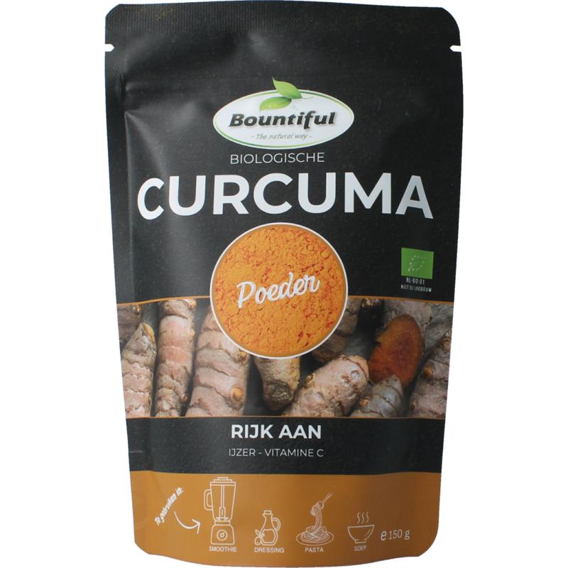 Bountiful Curcuma Poeder Bio (150 gr)