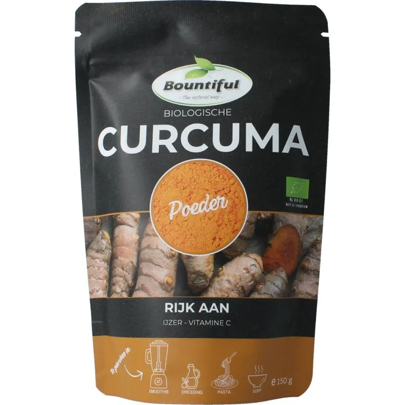 Bountiful Curcuma Poeder Bio (150 gr)