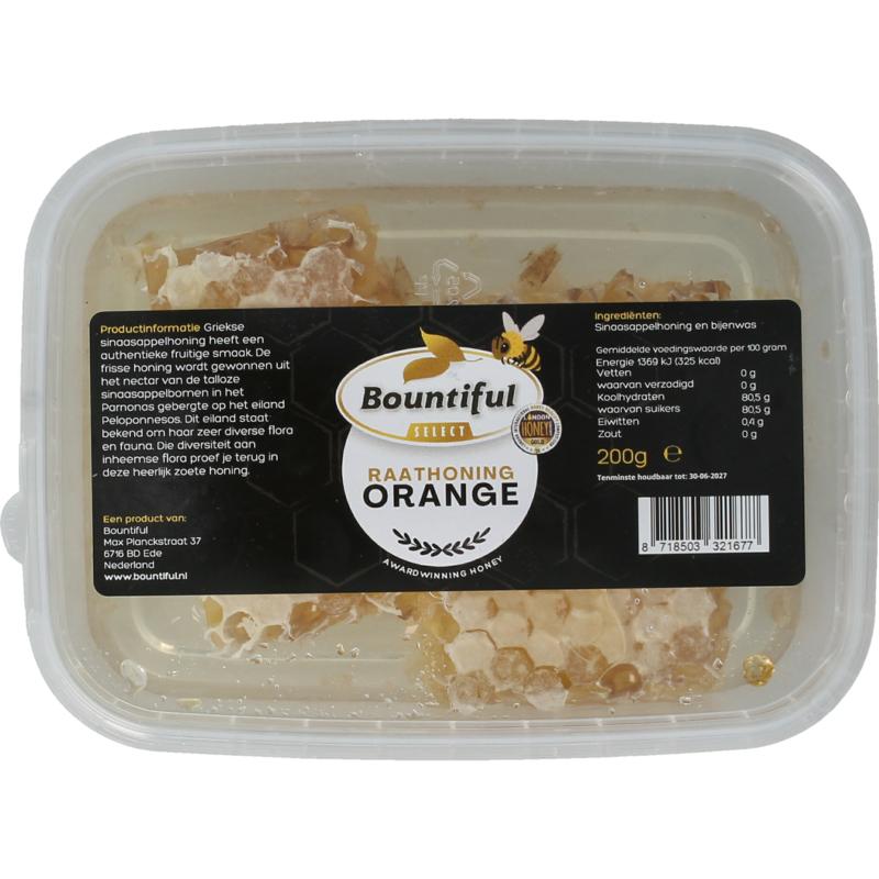 Bountiful Griekse Honingraat Sinaasappel (200 gr)