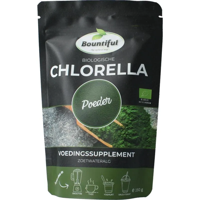 Bountiful Chlorella Poeder Bio (150 gr)