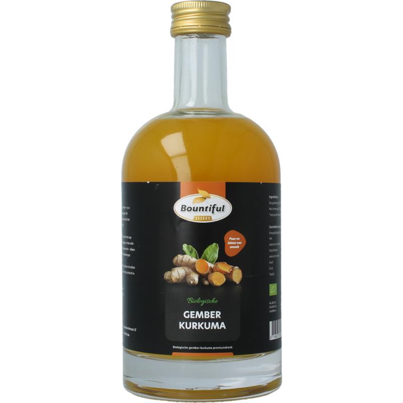 Bountiful Select Gember Sap Kurkuma Bio (500 ml)