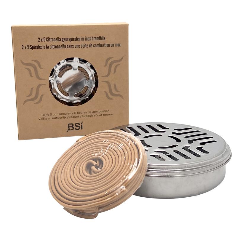 BSI Citronella Geurspiralen (10 stuks)