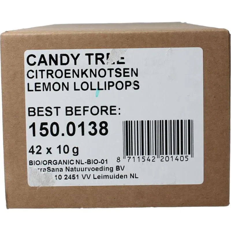 Candy Tree Citroenknotsen Navul Bio (42 stuks)