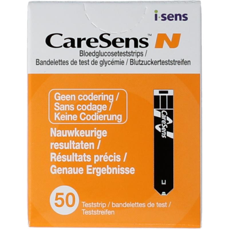 Caresens N Glucose Teststrips (50 stuks)