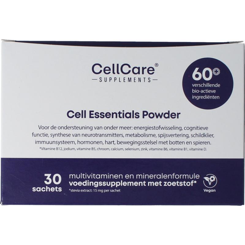 Cellcare Cell Essentials Multivitamine Poeder (30 zakjes)